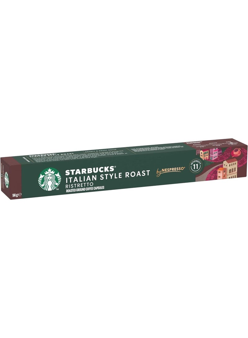 Starbucks NESPRESSO Italian Style  Espresso Coffee Pods (Pack of 20 Capsules) - Image 3