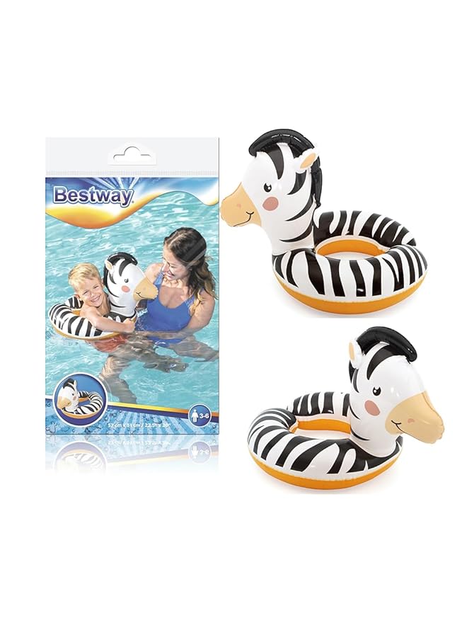 بست واي حلقة سباحة قابلة للنفخ بتصميم حيواني للأطفال من سن 3 إلى 6 سنوات من إنتاج 36112 - Image 3