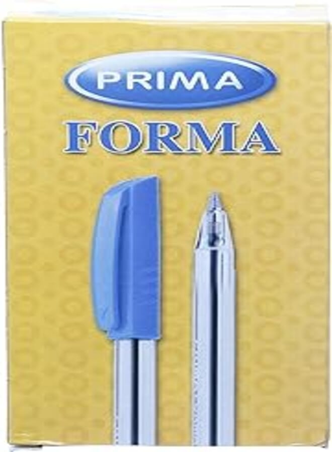 PRIMA Forma Ballpoint Pen (1.0mm, Blue)- Set of 24 Pieces