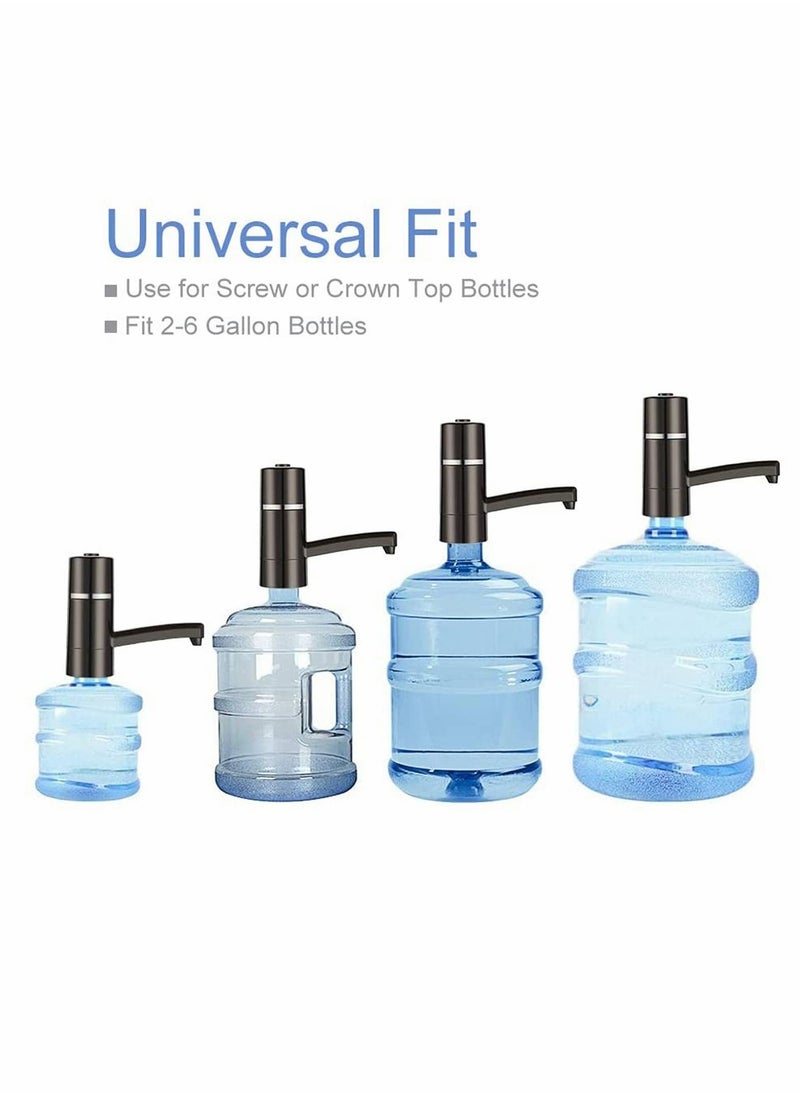 ماركة غير محددة Drinking Water Pump, Electric Portable Wireless Automatic Gallon Bottle Dispensing Pump System, Switch 5W USB Charging Supply for Home and Office  - Image 3