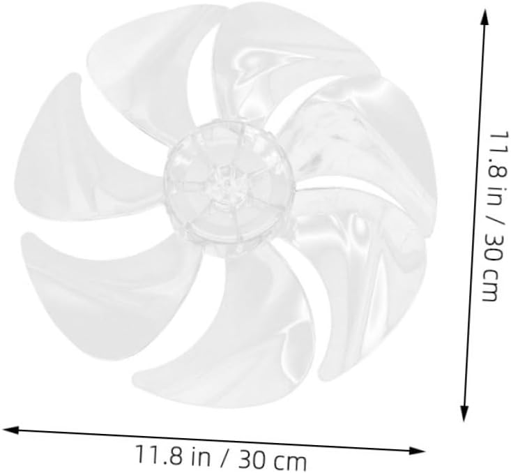 2Pcs Quiet Plastic Fan Blades Replacement For Ceiling Pedestal Tower Fans Efficient Airflow Easy Installation - Image 3