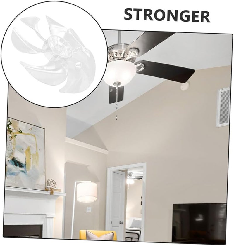 2Pcs Quiet Plastic Fan Blades Replacement For Ceiling Pedestal Tower Fans Efficient Airflow Easy Installation - Image 4