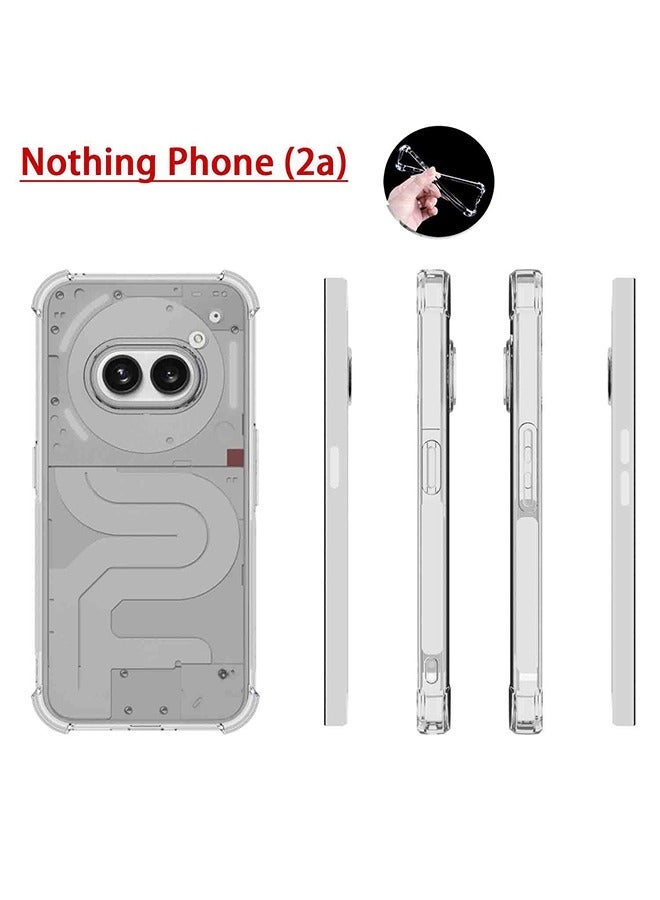 لينة شفافة تبو حماية الغطاء الخلفي لامتصاص الصدمات وتعزيز زاوية مناسبة لأنّ أيّ هاتف 2A 5G - Image 2