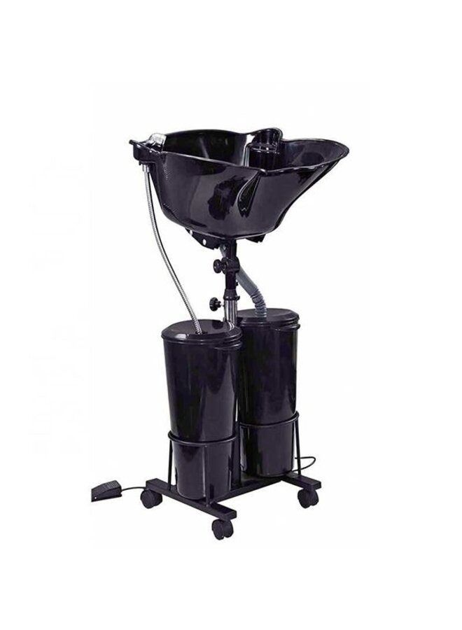 Portable Basin for Wash hair with two tanks