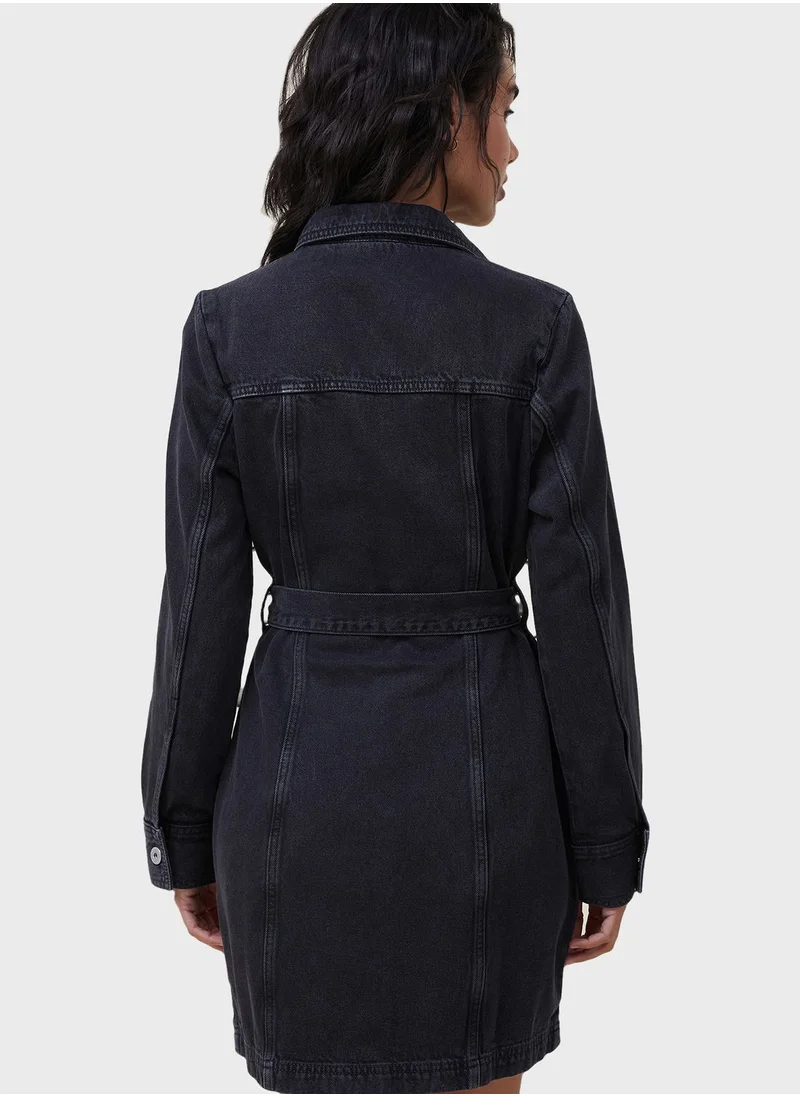 Cotton On Pocket Detail Denim Dress