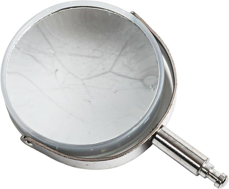 Microscope Illumination Mirror Reflector Kit with 50mm Glass Concave Lens and Stainless Steel Bracket - Image 4