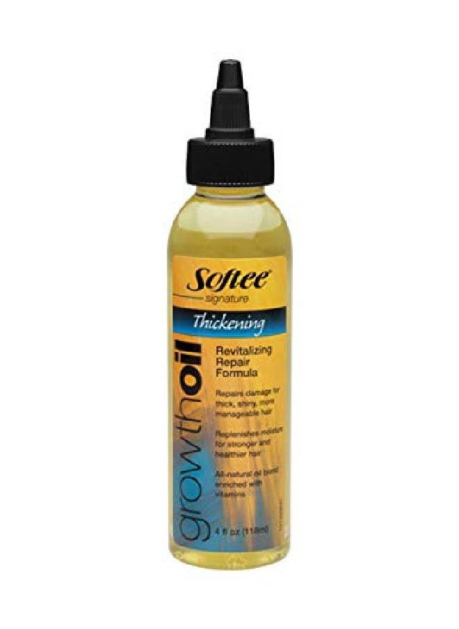Softee Signature Thickening Growth Oil 4 Oz  - Image 1