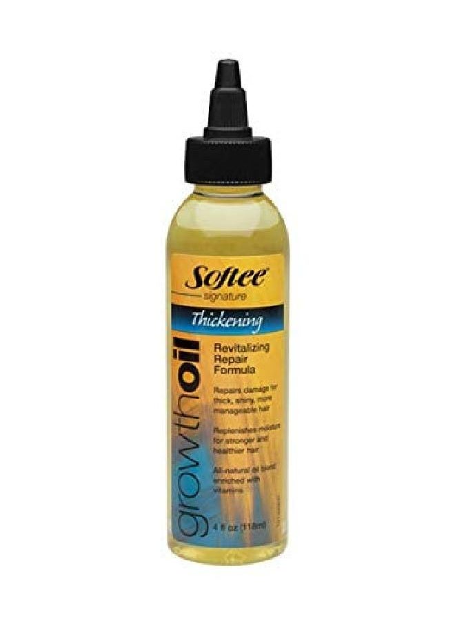 Softee Signature Thickening Growth Oil 4 Oz  - Image 3