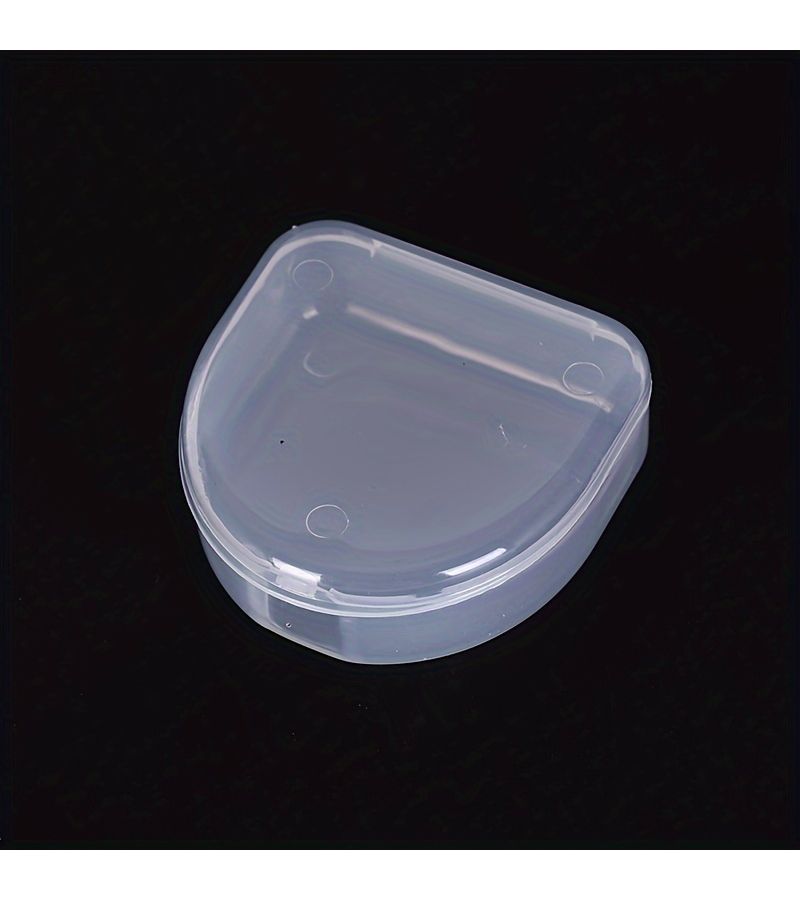 1pc Portable Dental Box Dentures Teeth Storage Mouth Guard Container Cosmetic Home Essential - Image 1