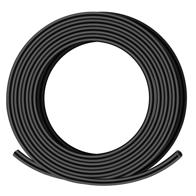 XHF UL Listed 3/16 in 20Ft 3:1 Waterproof Heat Shrink Tubing Marine Grade Wire Cable Adhesive Lined Tube Insulation Seal Against Moisture Corrosion and Air Leakage, 4 Ft Black - Image 1