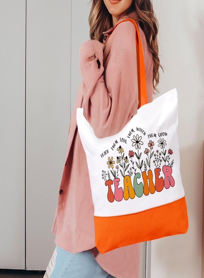 GiftPeak Best Teacher Gifts, Teacher Appreciation Gifts for Women, Orange Inspirational Gift Back to School Thank You Gift for Teachers from Student, Birthday Christmas Mothers Day Retirement Graduation Idea - Image 4