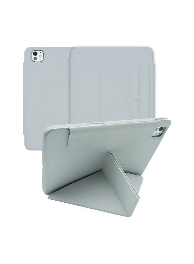 ALot Y type triple fold magnet iPad Case 10.2 Skin feel PU with TPU PC shell and strong magnetic closure for versatile viewing and secure tablet protection - Image 1