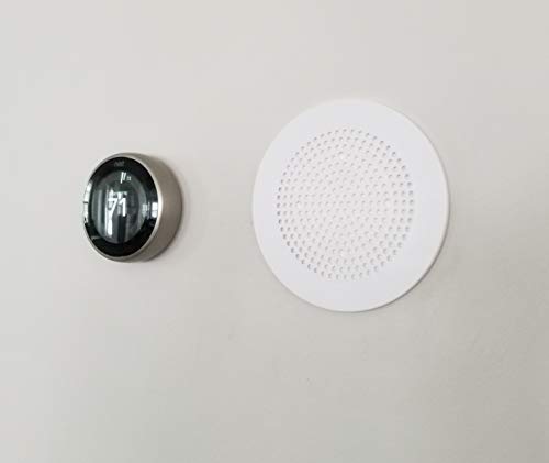 Dot Genie Mount Genie Flush Mount | Built-in Wall or Ceiling Bluetooth Speaker Mount [2019 Model] | Includes Optional Grill. Award Winning Design. Fantastic Sound (White, 1-Pack) - Image 2