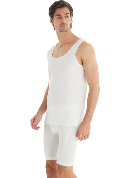 Blackspade Men's Tank Top Aura 9504 - White  - Image 1