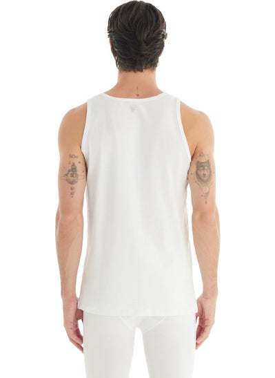 Blackspade Men's Tank Top Aura 9504 - White  - Image 2
