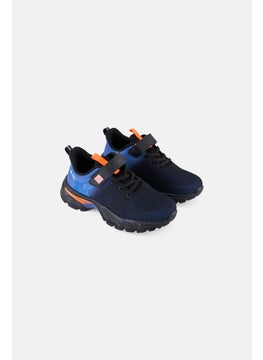 RBX Kid Boy Active Lace Up Outdoor Shoes, Navy  - Image 1