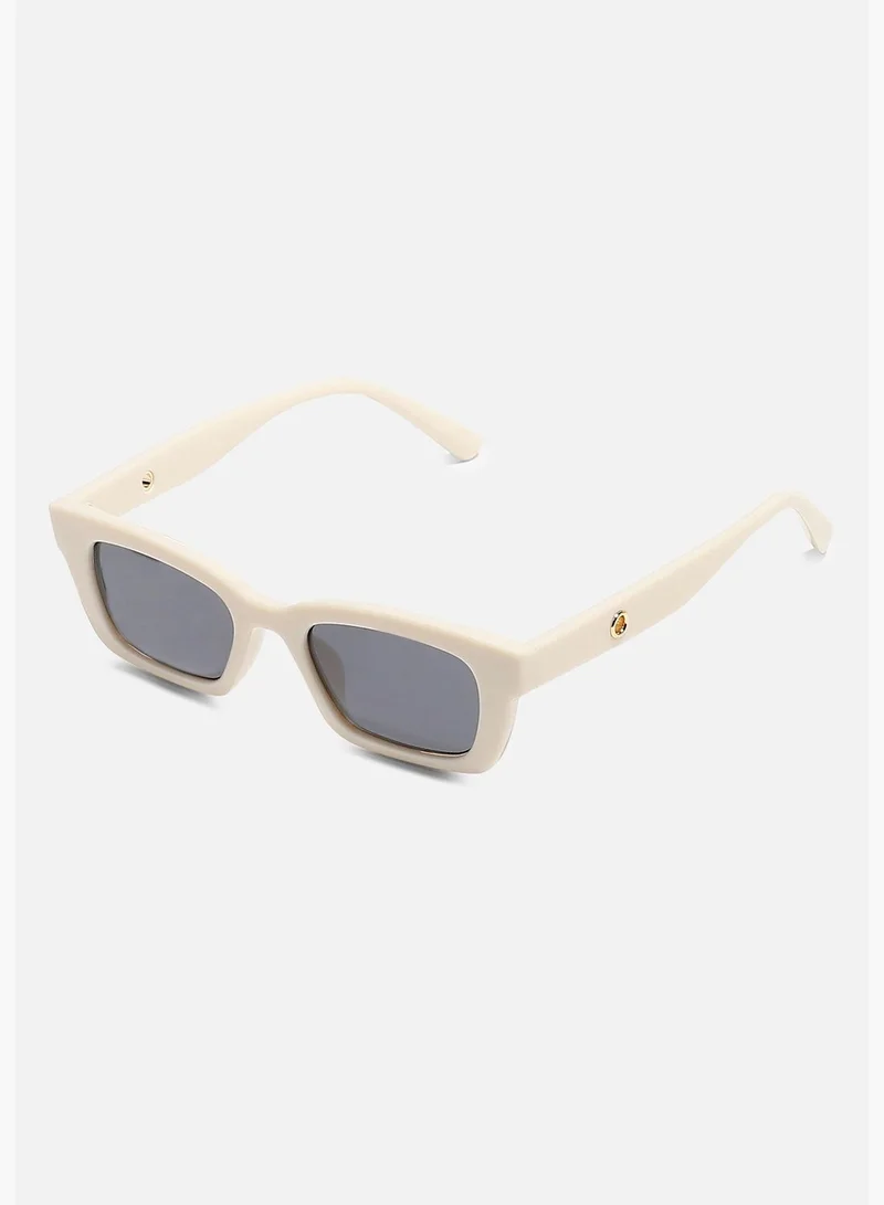 French Accent Polarized Full Rim Rectangle Sunglass For Men