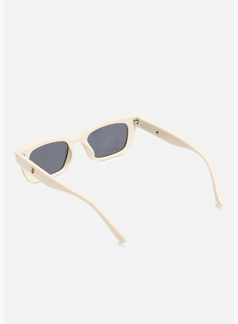French Accent Polarized Full Rim Rectangle Sunglass For Men