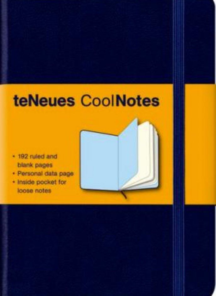 Cool Notes Dark Blue/Light Blue 9 X 13 cm 