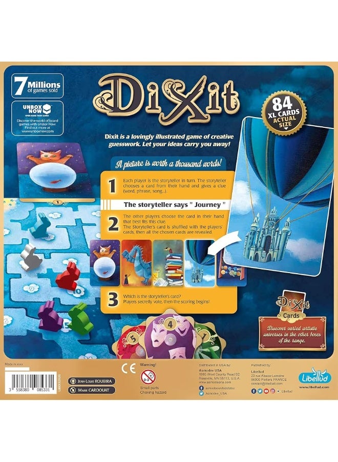 Libellud Dixit Board Game - The Award-Winning Game of Imagination and Creativity! Fun Family Storytelling Game for Kids & Adults, Ages 8+, 3-6 Players, 30 Minute Playtime, Made by Libellud - Image 3