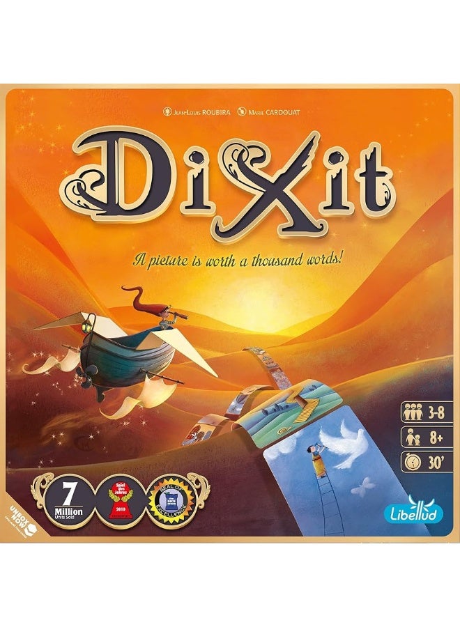 Libellud Dixit Board Game - The Award-Winning Game of Imagination and Creativity! Fun Family Storytelling Game for Kids & Adults, Ages 8+, 3-6 Players, 30 Minute Playtime, Made by Libellud - Image 4