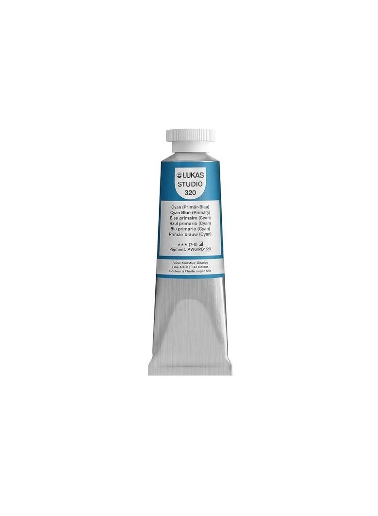LUKAS STUDIO OIL 37ML CYAN BLUE (PRIMARY)
