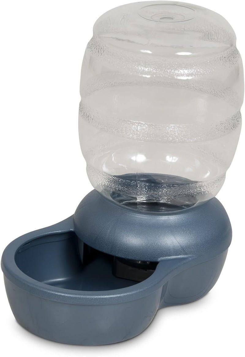 Reinforced edge Replendish Gravity Waterer with Microban Cat and Dog Water Dispenser 4 Sizes Hardness boosted processed substance