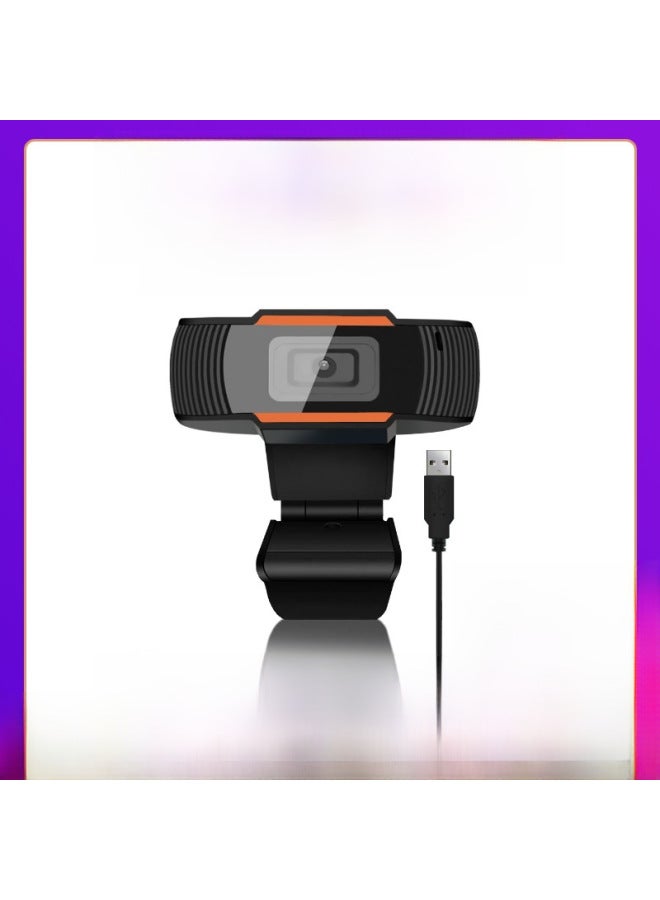 1080p Hd Computer Webcam Usb Network Live Broadcast Suitable For Laptops Desktops Home Use Online Class Video Conferencing-Color:M6:640*480p With Neutral English Color Box - Image 2