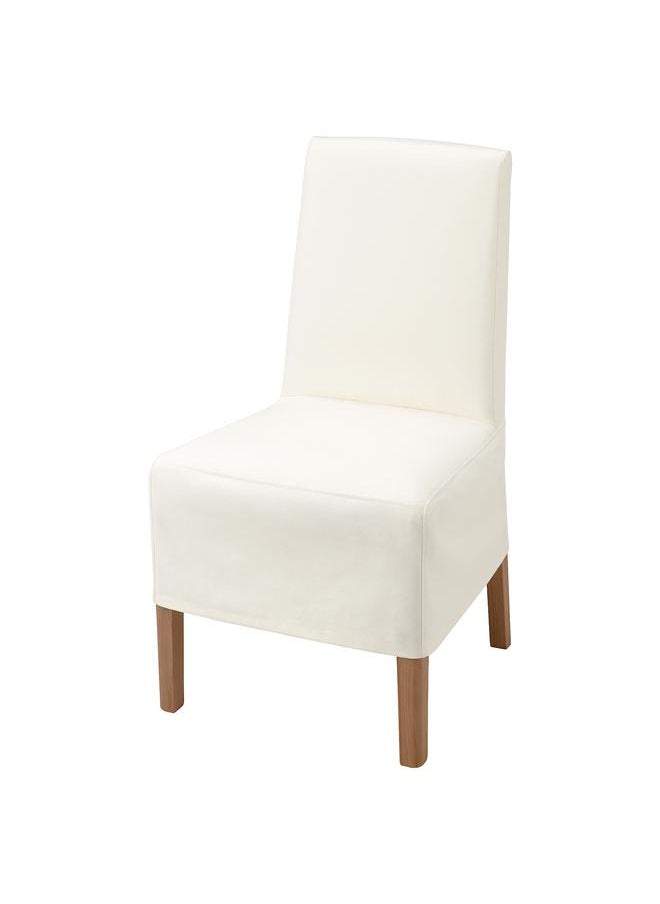 Green Tiger Chair w medium long cover, oak effect/Inseros white  - Image 1