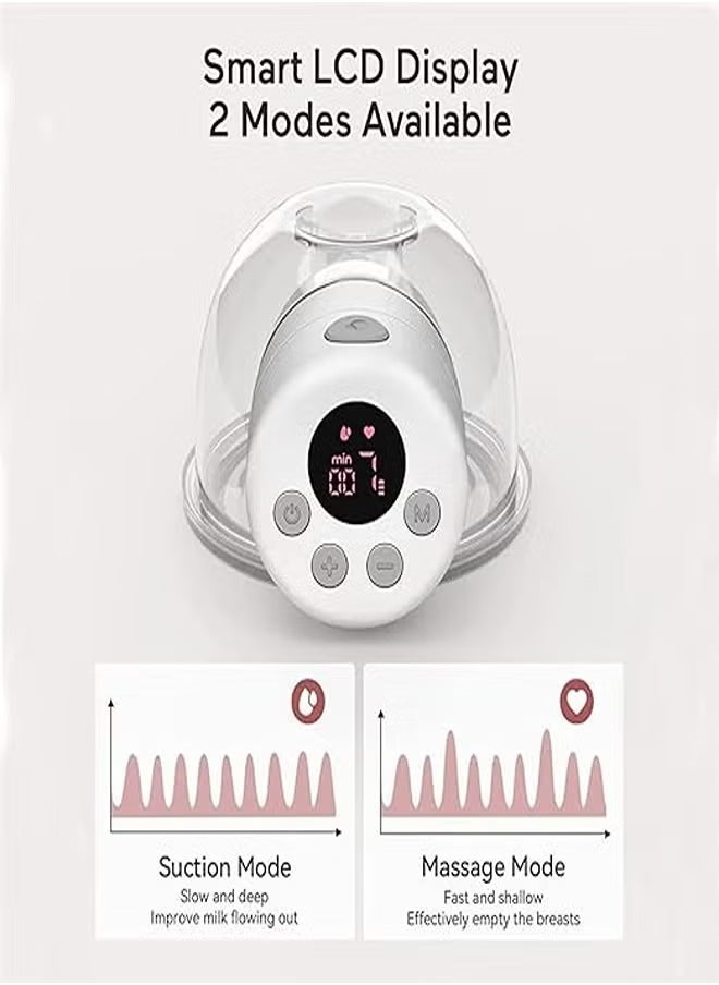 Wearable Double Electric Breast Pump, Low Noise, Smart Display, 2 Modes 9 Levels - pzsku/ZE3122F6B879139FDC975Z/45/_/1730430939/71d774de-5328-4e8b-9991-13a9d04f45c7