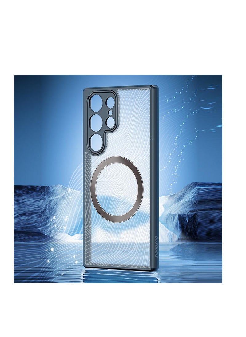 Aookay Magnetic Samsung S24 Ultra Case, TPU Translucent Matte Back Shockproof Protective Phone Cover Cases with Camera Protection, Support Wireless Charging Cover for Samsung S24 Ultra 5G  - Image 2