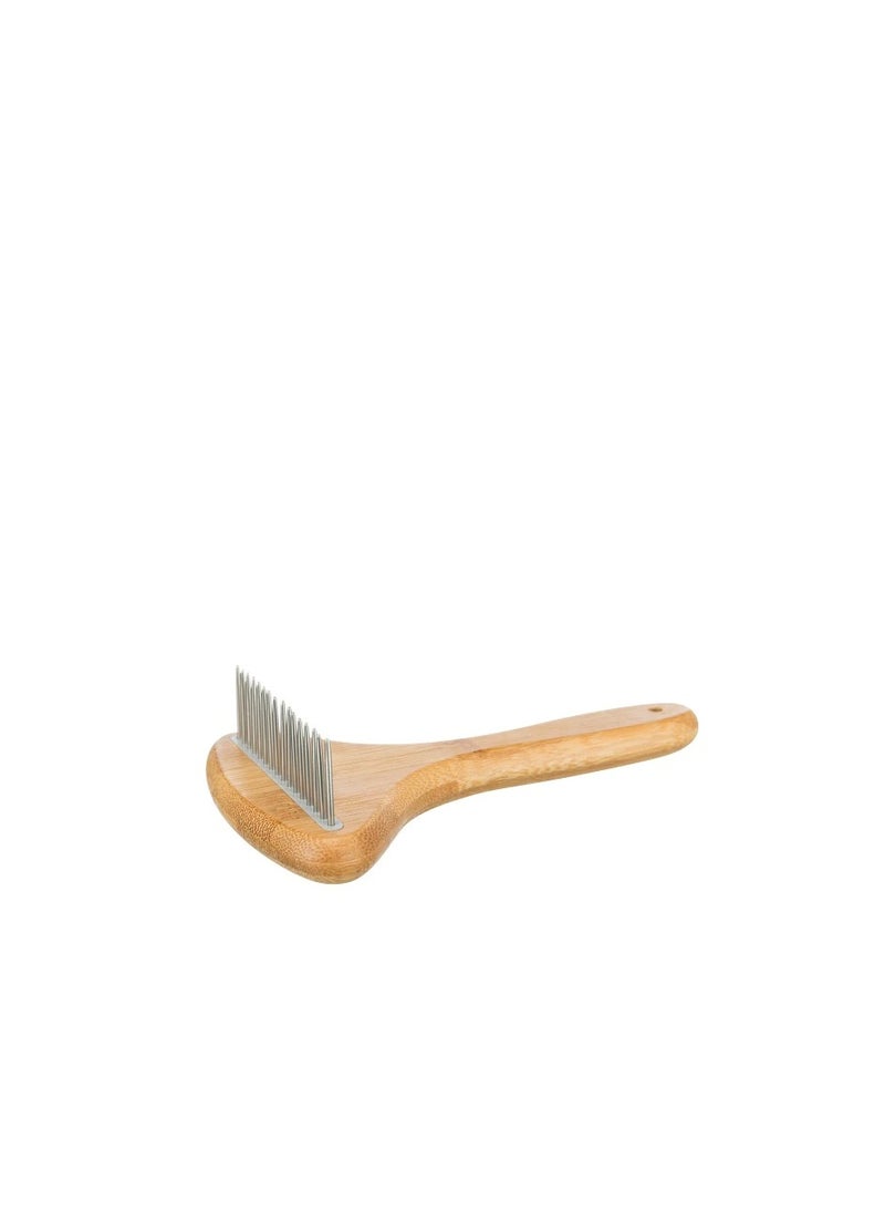 Trixie - Trixie Long Hair Bamboo/Metal Coat Untangler - Image 1