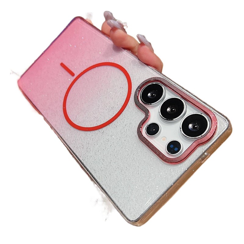 MagSafe Case | PC Drop Protection | Shockproof Cover for Samsung Galaxy A16 | Red - Image 1