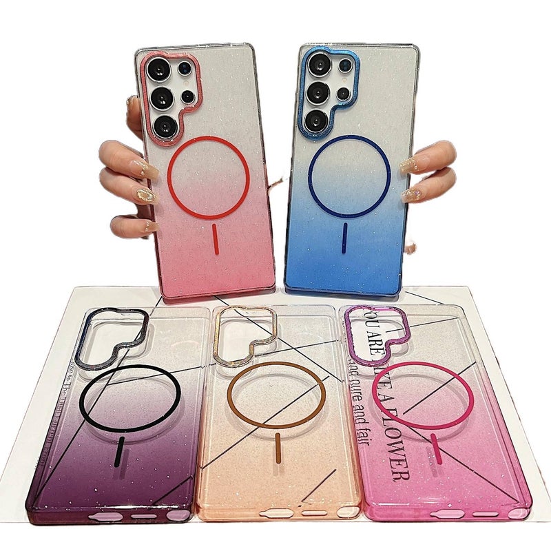 MagSafe Case | PC Drop Protection | Shockproof Cover for Samsung Galaxy A16 | Red - Image 2
