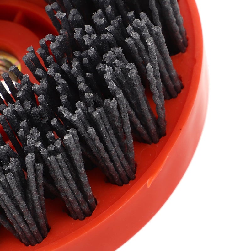 5 8 Inch Threaded Nylon Abrasive Grinder Cup Brush for Stone Polishing Granite Cleaning and Paint Removal - Image 4