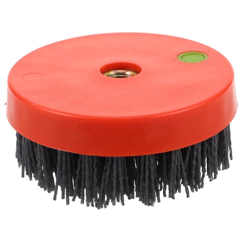 5 8 Inch Threaded Nylon Abrasive Grinder Cup Brush for Stone Polishing Granite Cleaning and Paint Removal - Image 2