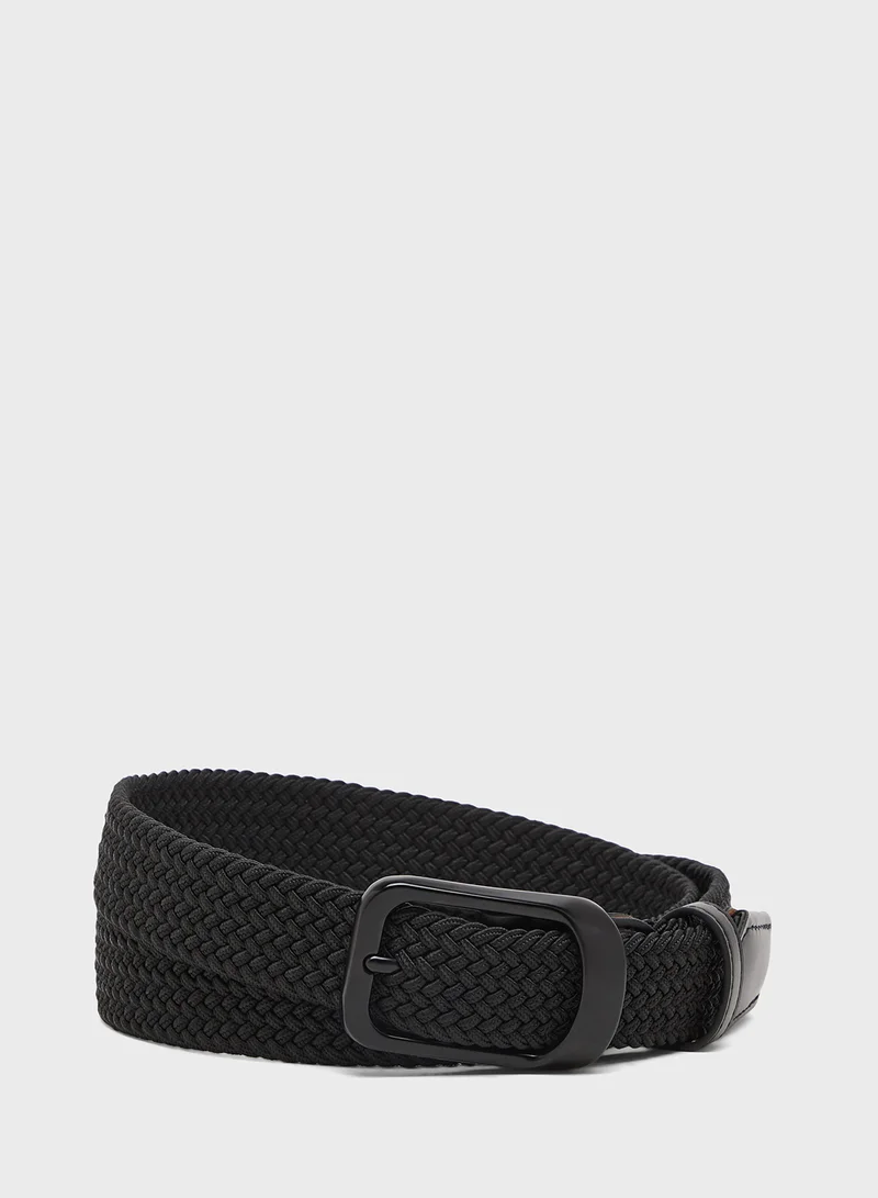 سفنتي فايف Weaved Free Size Casual Slim Fit Belt