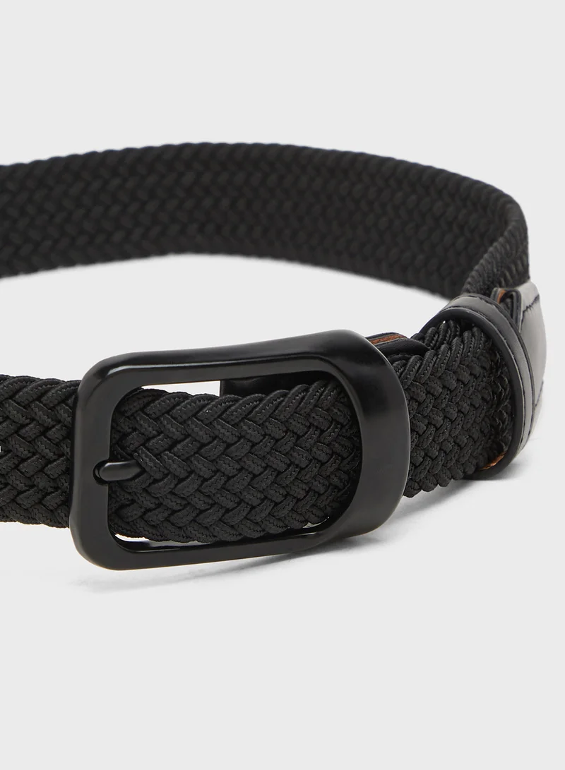 سفنتي فايف Weaved Free Size Casual Slim Fit Belt