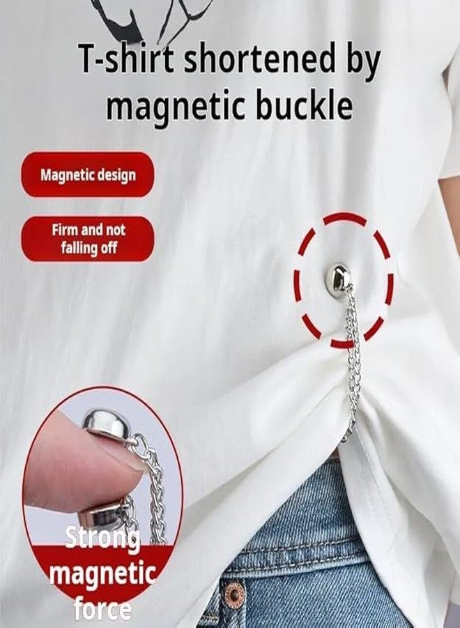 RASOFAB Zwerlin Magnetic Buttons for Scarves Hijab & Clothing Clips Brooches for Shirt Collars Cuffs Pants Saree Pin Brooch for Women | Hijab Pins for Scarf Saree Pins Latest | Secure No-Snag Magnetic Fasteners - Image 4