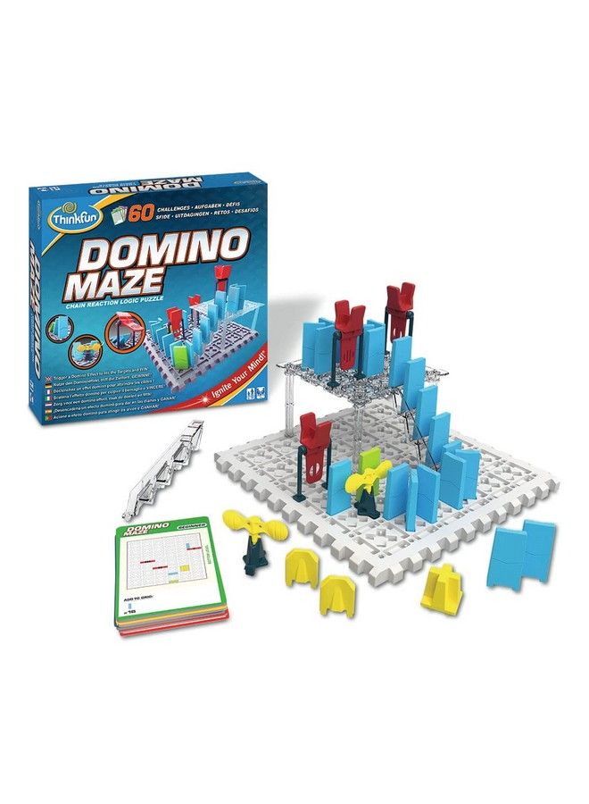 Think Fun Thinkfun Domino Maze Stem Toy And Logic Game For Boys And Girls Age 8 And Up Combines The Fun Of Dominos With The Challenge Of A Puzzle - Image 2