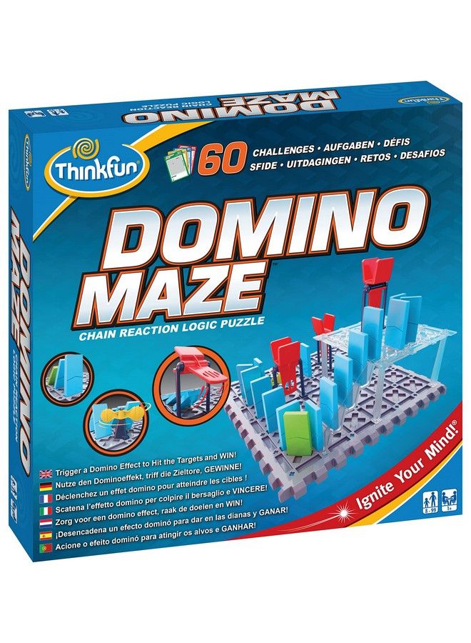 Think Fun Thinkfun Domino Maze Stem Toy And Logic Game For Boys And Girls Age 8 And Up Combines The Fun Of Dominos With The Challenge Of A Puzzle - Image 3