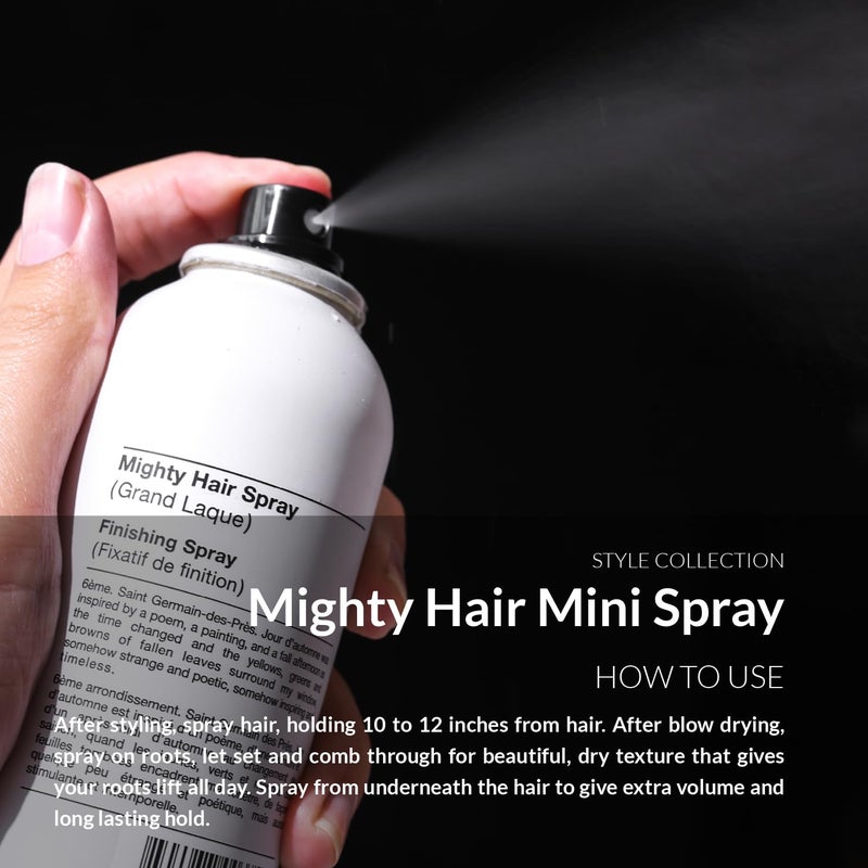 Number 4 Mighty Hair Spray. Hair Spray for Women and Men. Flexible & Weightless Formula. Non-Flaking, Brushable, 9 oz - Image 3