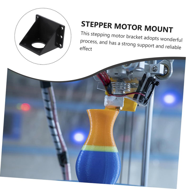 2 Pack Stepper Motor Brackets Simple Mount Stand for Printer Parts Projects - Image 5