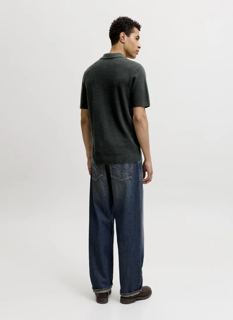 JACK & JONES Scarab Short Sleeve Regular Fit Polo for Men | Best Price UAE