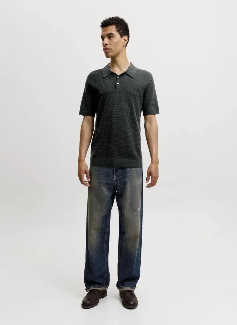 JACK & JONES Scarab Short Sleeve Regular Fit Polo for Men | Best Price UAE