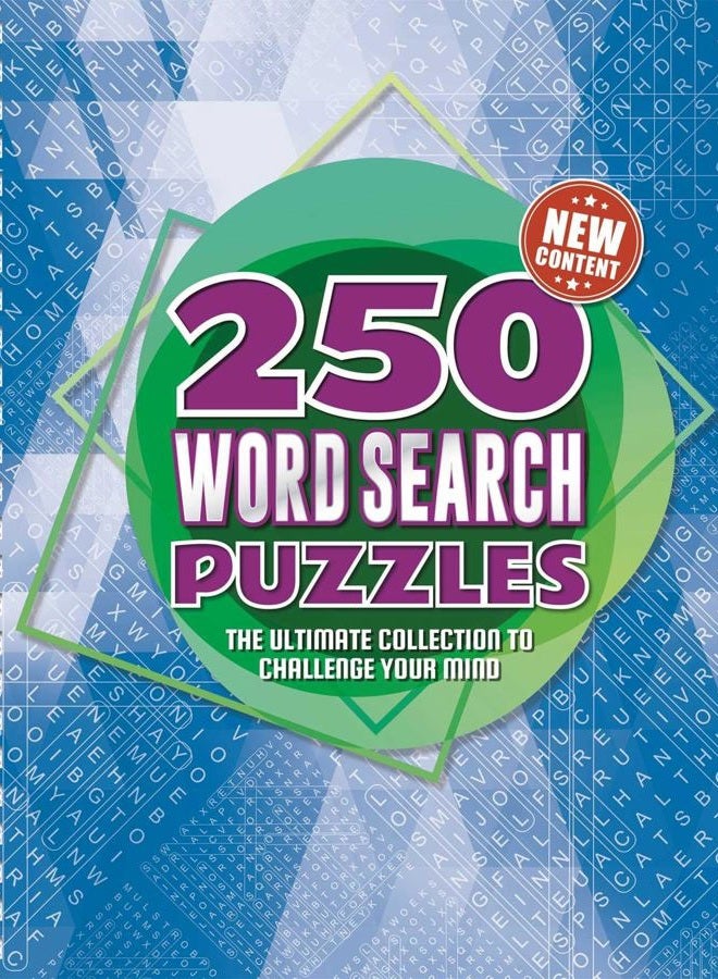 250 Word Search Puzzles: 250 Easy to Hard Wordsearch Puzzles for Adults