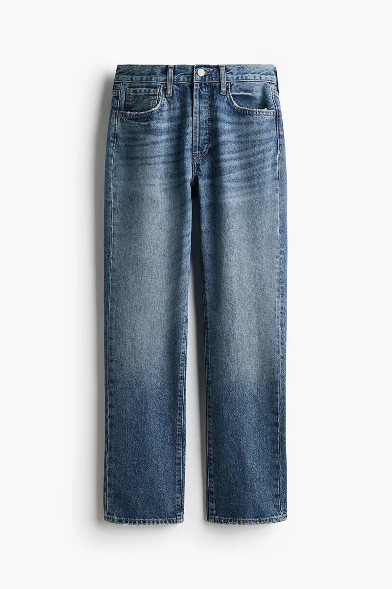 H&M  Straight Regular Waist Jeans for Women | Best Price UAE