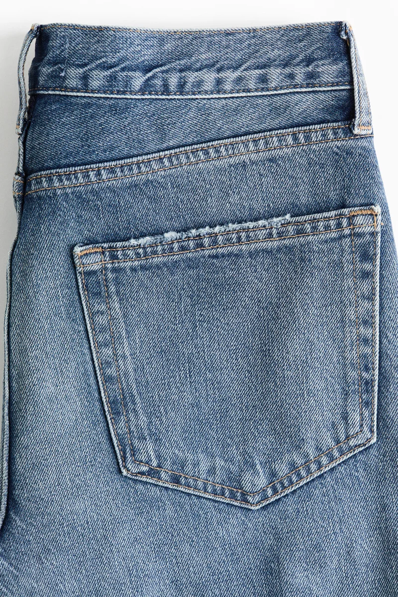 H&M  Straight Regular Waist Jeans for Women | Best Price UAE