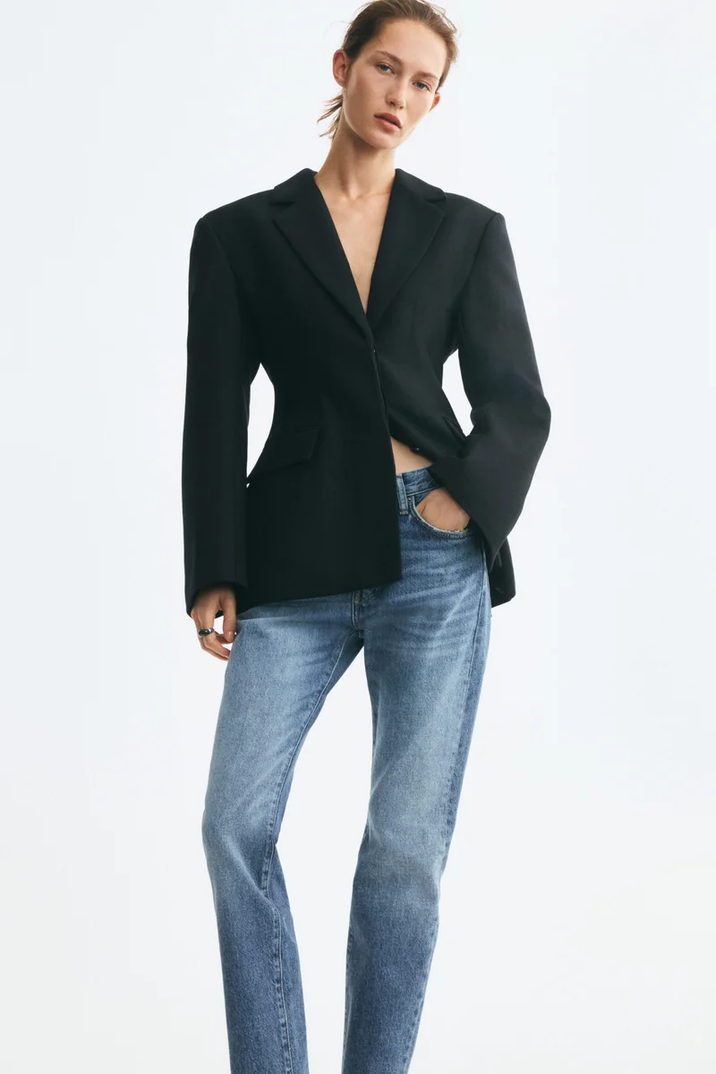Straight Regular Waist Jeans