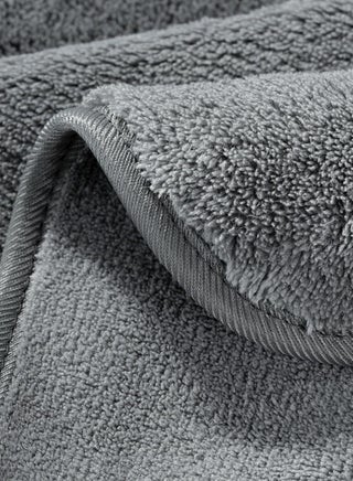 Microfiber Bath Towel 70*140cm, Soft, Durable, Super Absorbent and Fast Drying, Grey - view 2